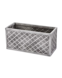 Gardenline Pewter Effect Grow Trough