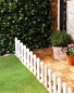 Gardenline Picket Fence 3 Pack - White