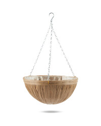 Gardenline Round Hanging Basket - Natural