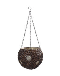 Gardenline Ball Hanging Baskets - Brown