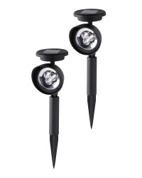 Gardenline Solar Spotlight 2 Pack