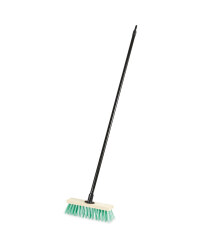 Gardenline Stiff PVC Wooden Broom