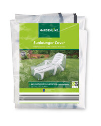 Gardenline Sunlounger Cover - Anthracite