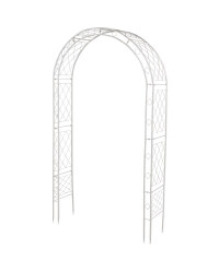 Gardenline White Modern Garden Arch