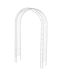 Gardenline White Modern Garden Arch