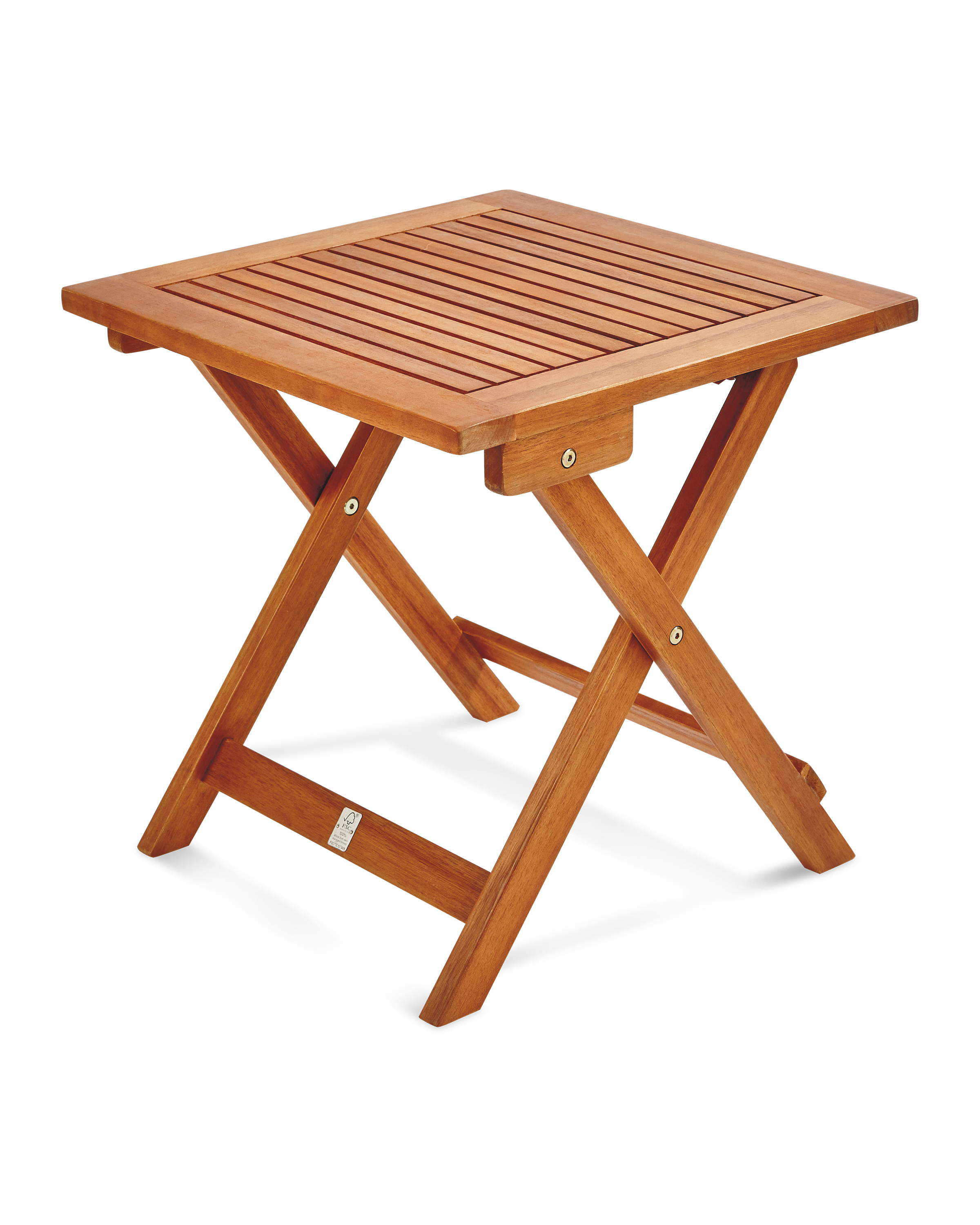 Gardenline Wooden Garden Side Table Aldi Uk