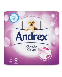 Gentle Clean 9-Pack Toilet Roll