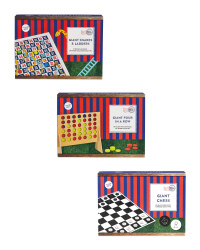 Giant Wooden Board Games 3 Pack