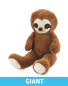 Giant Brown Sloth Soft Toy