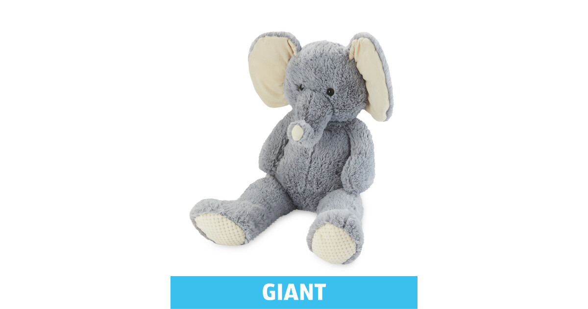 Giant Elephant Soft Toy - ALDI UK