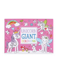 Giant Unicorns Colour In Poster