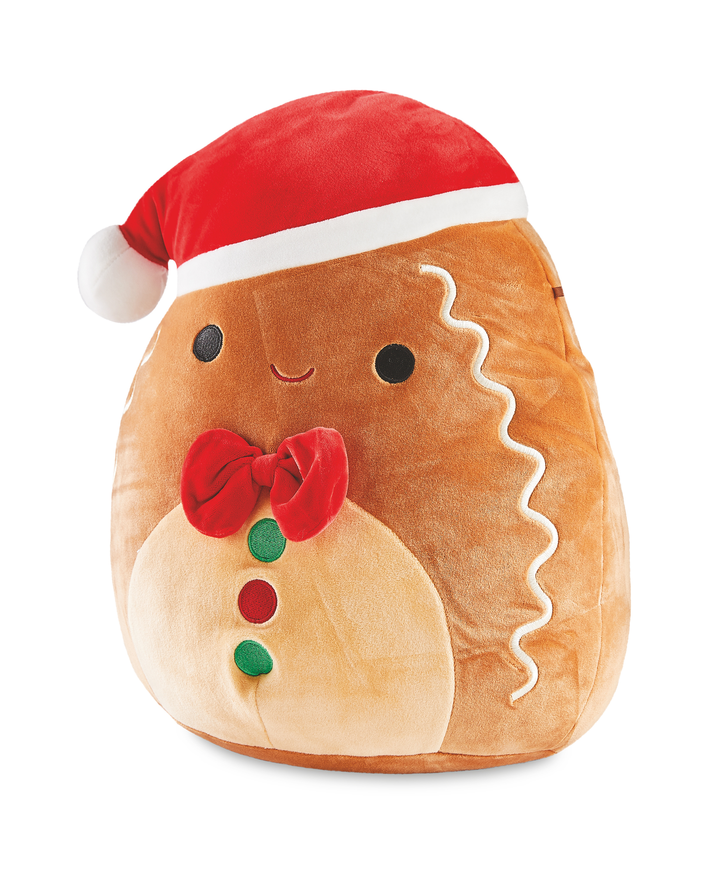 Squishy Christmas Gingerbread Cookie Man Squishmallow