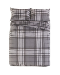 Gingham King Brushed Cotton Duvet