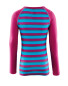 Girl's Berry Striped Base Layer Set
