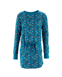 Girl's Fox Sweater Dress