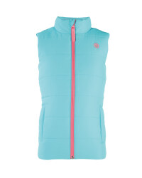 Girls' Gilet - Turquoise
