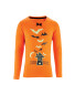 Girl's Halloween House T-Shirt - Orange