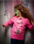 Girl's Halloween House T-Shirt - Pink