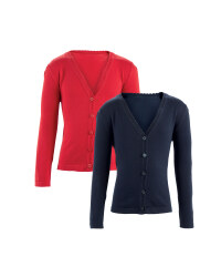 Girls' Knitted Cardigans 2 Pack