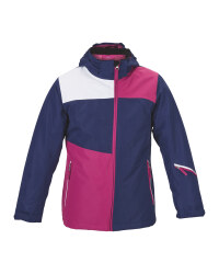 Girl's Snowboard Jacket - Blue