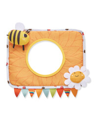 Bee & Flower Tummy Time Mirror Toy