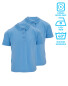 Girls' Blue Polo Shirts 2 Pack