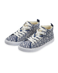 Lily & Dan Floral Hi-Top Trainer