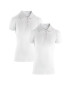Girls' Polo Shirts 2 Pack - White