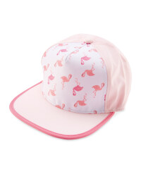 Girls Flamingos Baseball Cap