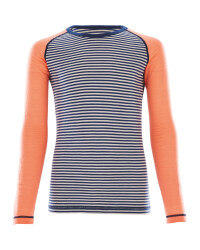 Crane Girls Long Sleeved Coral Top