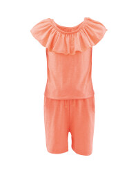 Lily & Dan Kids' Orange Playsuit