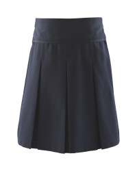 Lily & Dan Girls Pleated Skirt - Navy