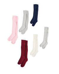 Lily & Dan Cable Tights 3 Pack