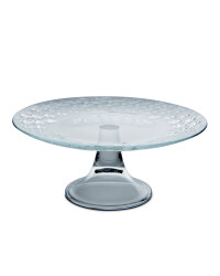 Glass Footed Cake Stand 28cm