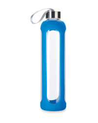 Glass Hydration Bottle - Blue