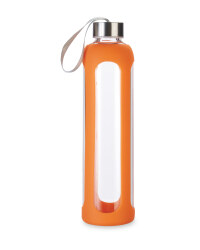 Glass Hydration Bottle - Orange