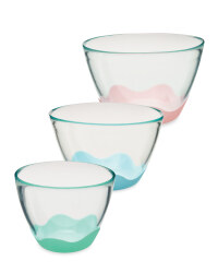Glass Pastel Mixing Set 3-Piece