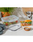 Glass Storage Dishes 2 Pack - Grey