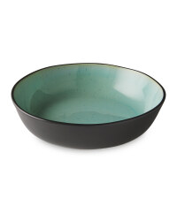 Green Reactive Glaze Bowl