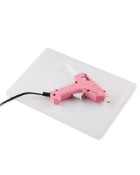 Glue Gun with Mat - Pink