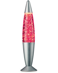Glitter Lamp - Red Glitter