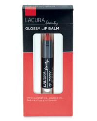 Glossy Lip Balm - Bright Red