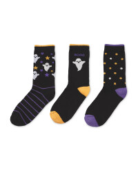 Glow In The Dark Ghost Kids' Socks