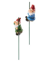 Gnome Plant Pot Sticks 2 Pack
