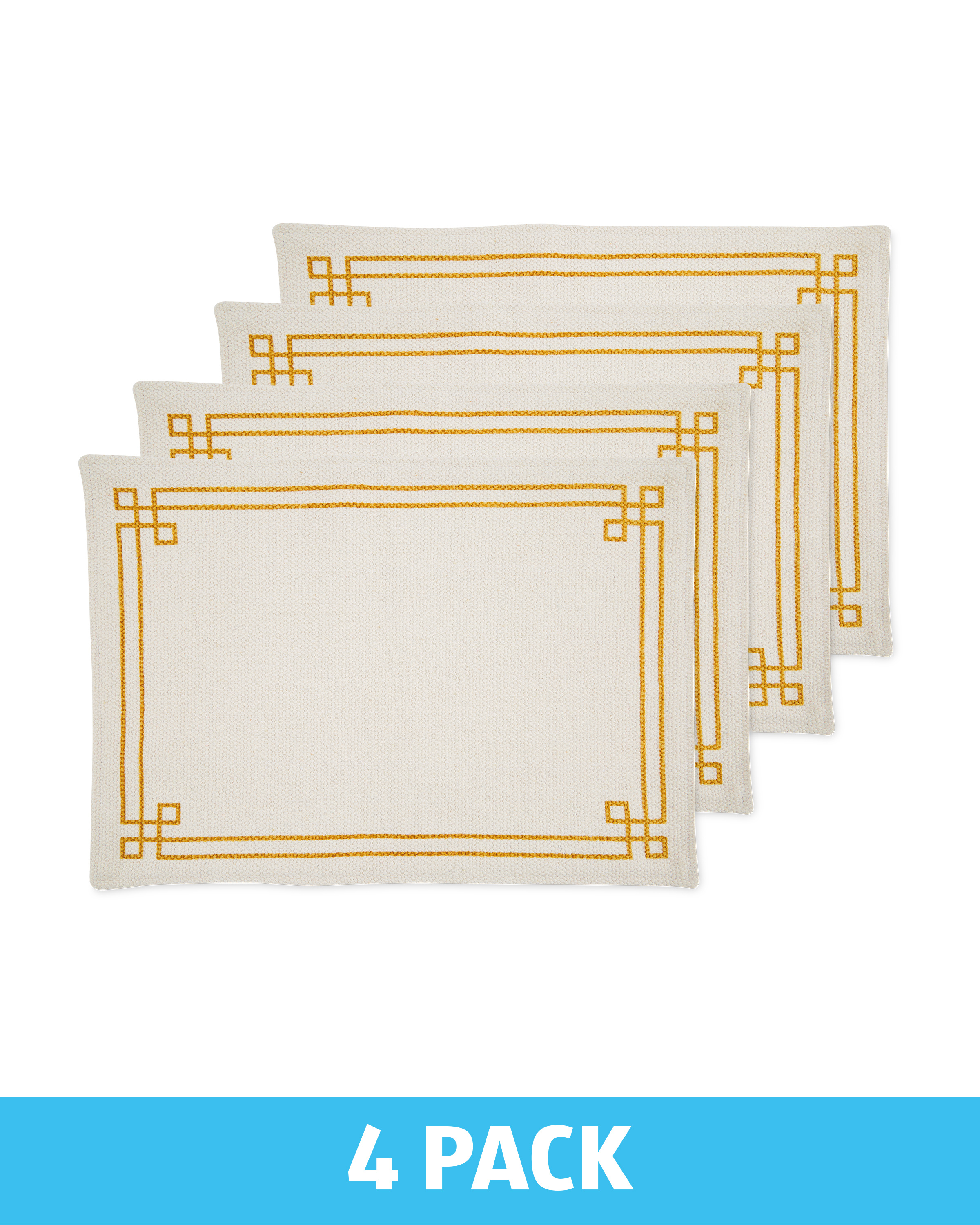 Kirkton House Gold Leaf Placemats