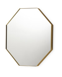 Kirkton House Gold Octagon Mirror