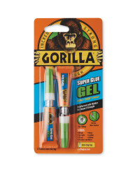 Gorilla Super Glue Gel 2 Pack