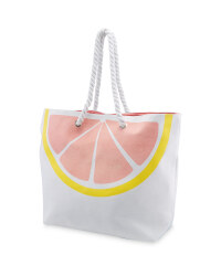 Grapefruit Rope Beach Bag