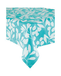 Green Leaves Wipe Clean Tablecloth