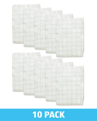 Green Terry Tea Towels 10 Pack
